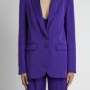 PATRIZIA PEPE-GIACCA DUE BOTTONI-PP2S1456A262 VIOLA