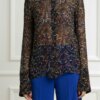 PATRIZIA PEPE-CAMICIA-PP8C0703A388 PAISLEY