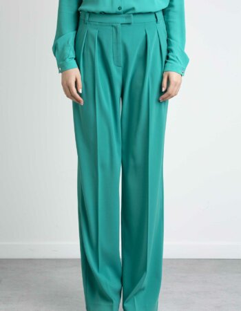 PATRIZIA PEPE-PANTALONE MASCHILE "ESSENTIAL"-PP8P0494A6F5 ACQUA