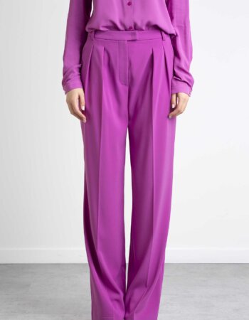 PATRIZIA PEPE-PANTALONE MASCHILE "ESSENTIAL"-PP8P0494A6F5 PURPLE