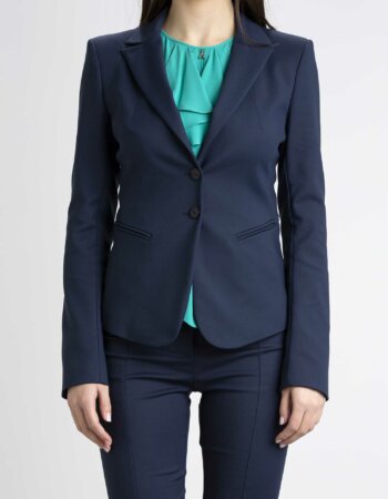 PATRIZIA PEPE-GIACCA 2 BOTTONI-PPCSA112AQ39 NAVY