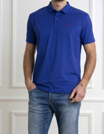 PEUTEREY-POLO UOMO MEZZA MANICA-PYMEZZOLA BLUETTE