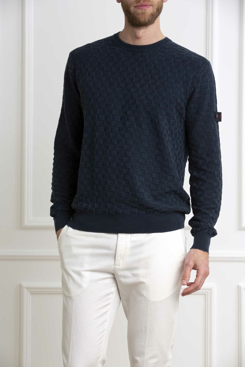 PEUTEREY-MAGLIA UOMO-PYOMNIUM BLU S