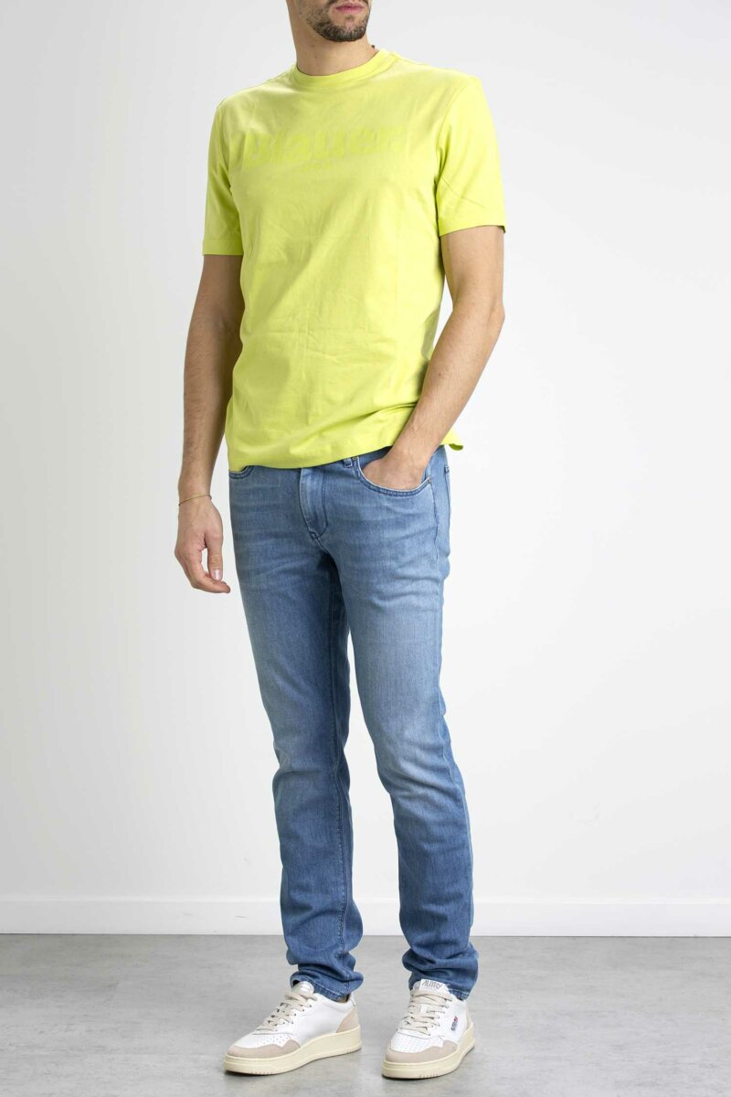 RE-HASH-JEANS RUBENS LEGG. CHIARO-RHP0152697 DENIM