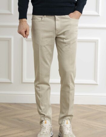 RE-HASH-JEANS RUBENS UOMO-RHP01530BW2324 BEIGE