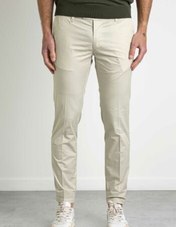 RE-HASH-PANTALONE MUCHA10 CON RISVOLTO-RHP249107F008 BEIGE
