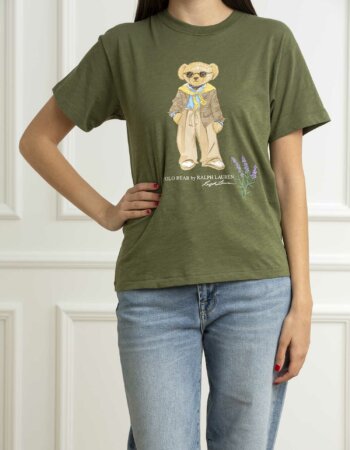 RALPH LAUREN-T-SHIRT POLO BEAR-RL924292 GARDEN