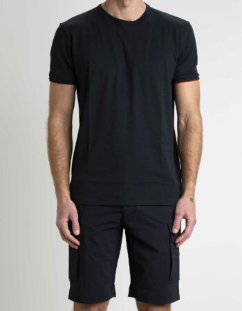 RRD-T-SHIRT MACRO-RRD23138 BLUBLACK
