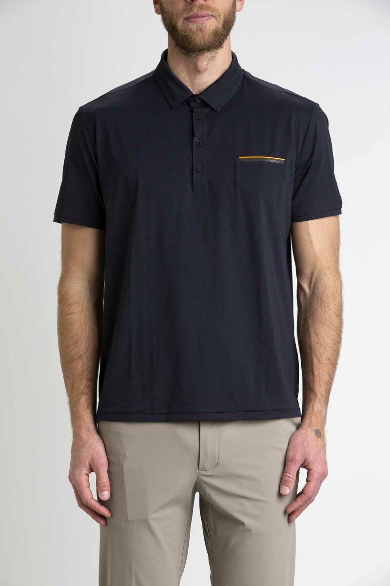 RRD-POLO OXFORD BOND POCKET-RRD23162 BLUEBLACK