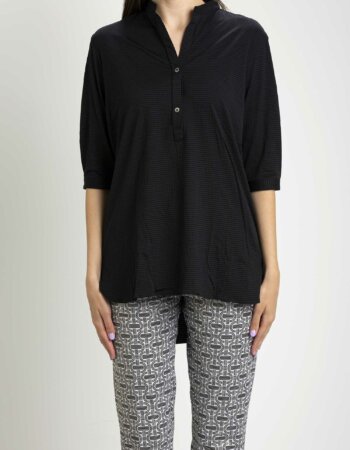 RRD-T-SHIRT STRITON KOR WOM-RRD23634 NERO