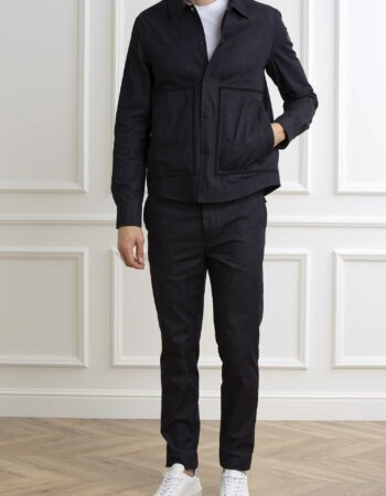 RRD-GIACCA MARINA OVERSHIRT-RRD24025 BLUE