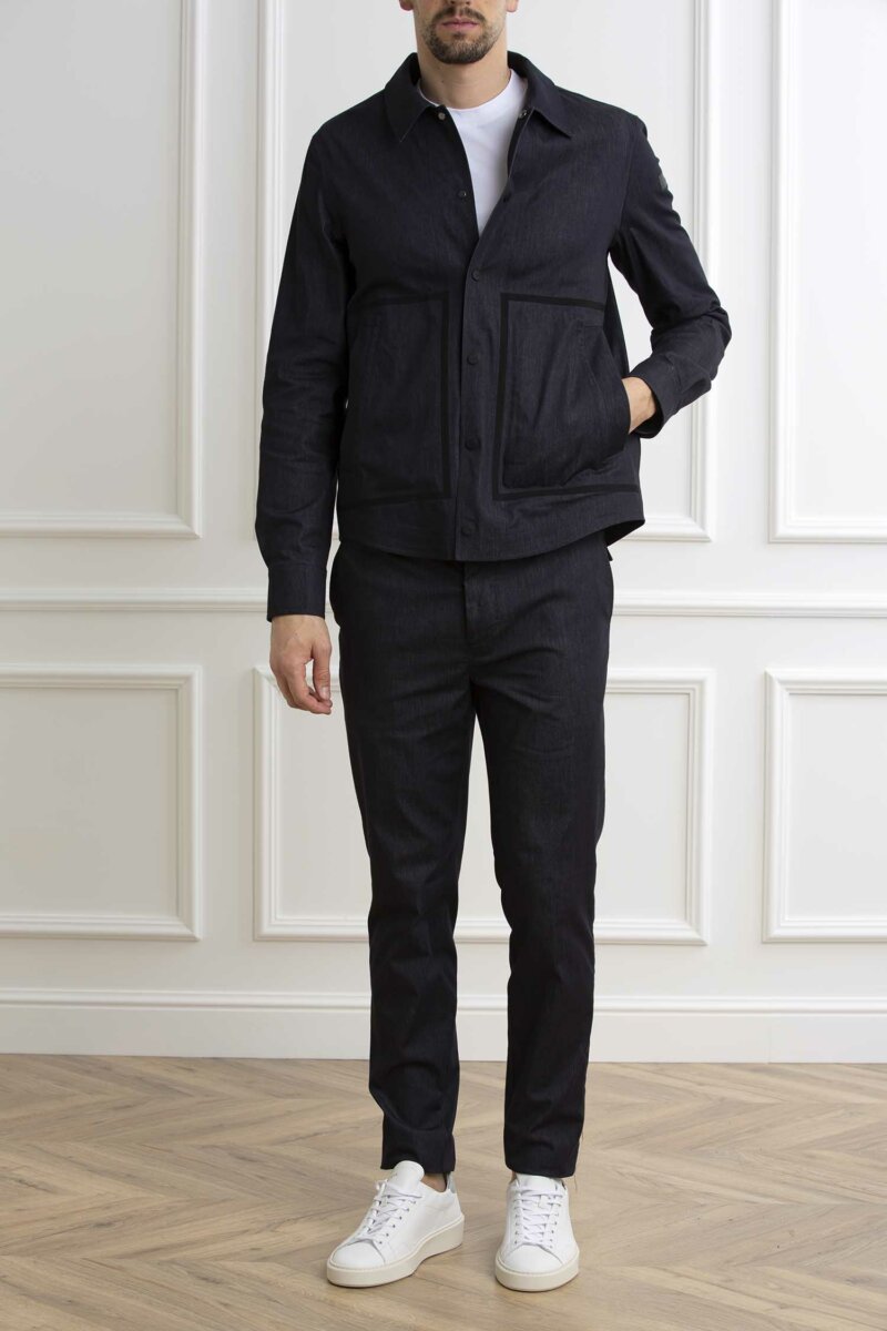 RRD-GIACCA MARINA OVERSHIRT-RRD24025 BLUE