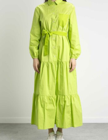 SEMICOUTURE-ABITO JESSICA-SEMY3SK10 CLORO