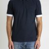 SUN68-POLO 3 COLOR WAY-SNA33114 NAVY