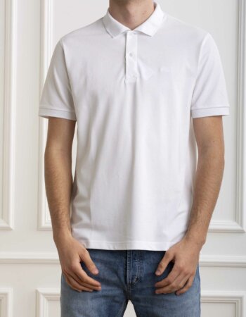 SUN68-POLO COLD DYE-SNA34104 BIANCO