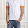 SUN68-POLO SMALL STRIPE FLUO-SNA34120 BIANCO