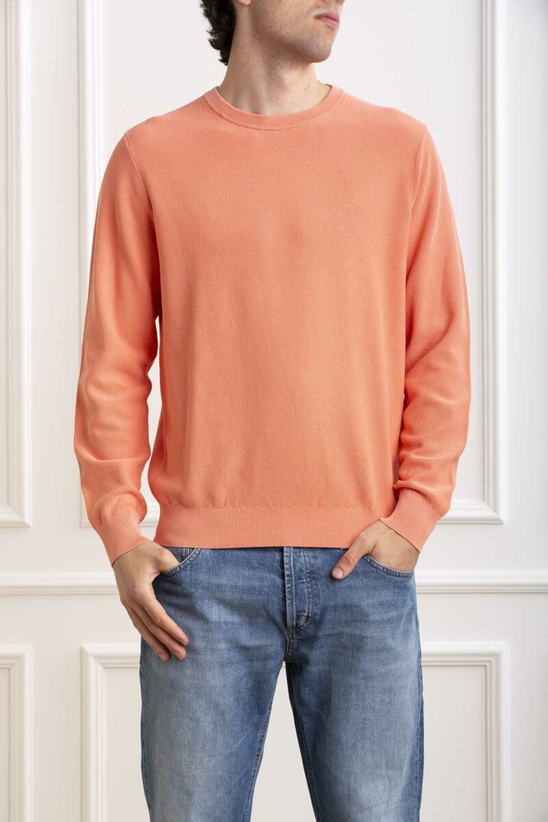 SUN68-MAGLIA ROUND VINTAGE-SNK34118 FENICOTTE