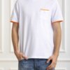 SUN68-T-SHIRT PE SMALL STRIPES-SNT34124 BIANCO
