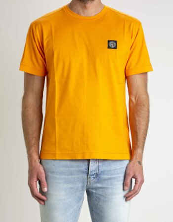 STONE ISLAND-T-SHIRT-ST524113 ORANGE