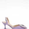 TWENTY FOURHAITCH-SCARPA RETE GLITTER-TWLILIBETHRETE LILLA