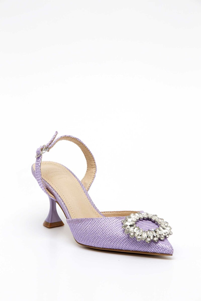 TWENTY FOURHAITCH-SCARPA RETE GLITTER-TWLILIBETHRETE LILLA