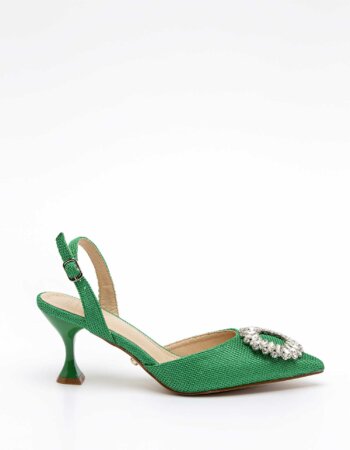 TWENTY FOURHAITCH-SCARPA RETE GLITTER-TWLILIBETHRETE VERDE
