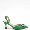 TWENTY FOURHAITCH-SCARPA RETE GLITTER-TWLILIBETHRETE VERDE