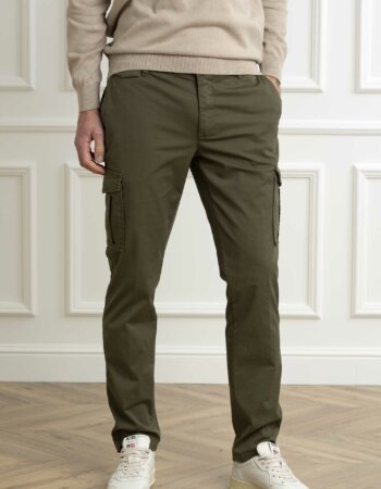 TELERIA ZED-PANTALONE CARGO UOMO-TZNEWLEGENDCY VERDE