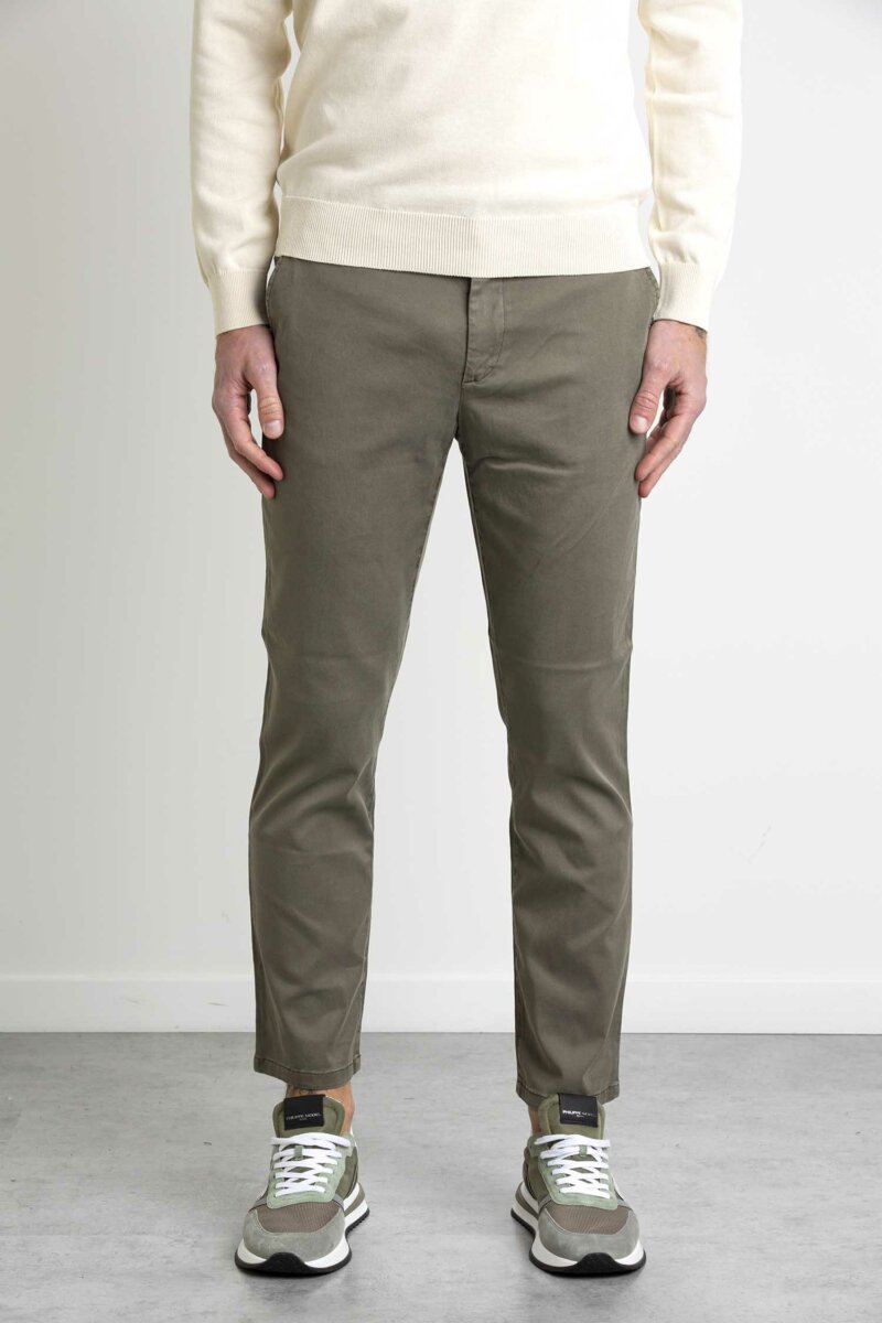 TELERIA ZED-PANTALONE TENCEL-TZRALPHQQA ARMY 32