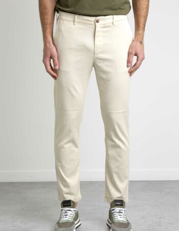 TELERIA ZED-PANTALONE TENCEL-TZRALPHQQA ECRU