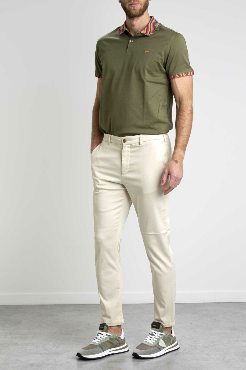 TELERIA ZED-PANTALONE TENCEL-TZRALPHQQA ECRU
