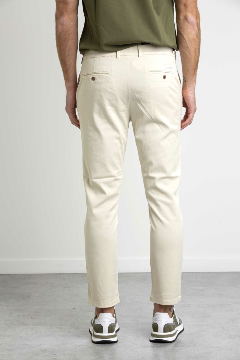TELERIA ZED-PANTALONE TENCEL-TZRALPHQQA ECRU