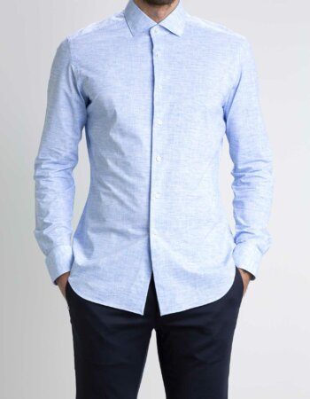 XACUS-CAMICIA TAYLOR ACTIVE FANT.-XA41622ACT558 AZZURRO