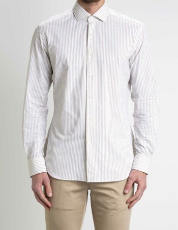 XACUS-CAMICIA TAYLOR ACTIVE FANT.-XA41622ACT558 BEIGE