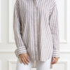 XACUS-CAMICIA LINO TESSA RIGA-XA65227TESSA6139 SAND
