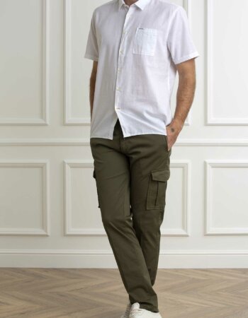 BARBOUR-CAMICIA NELSON S/S-BBMSH5093MSH WHITE