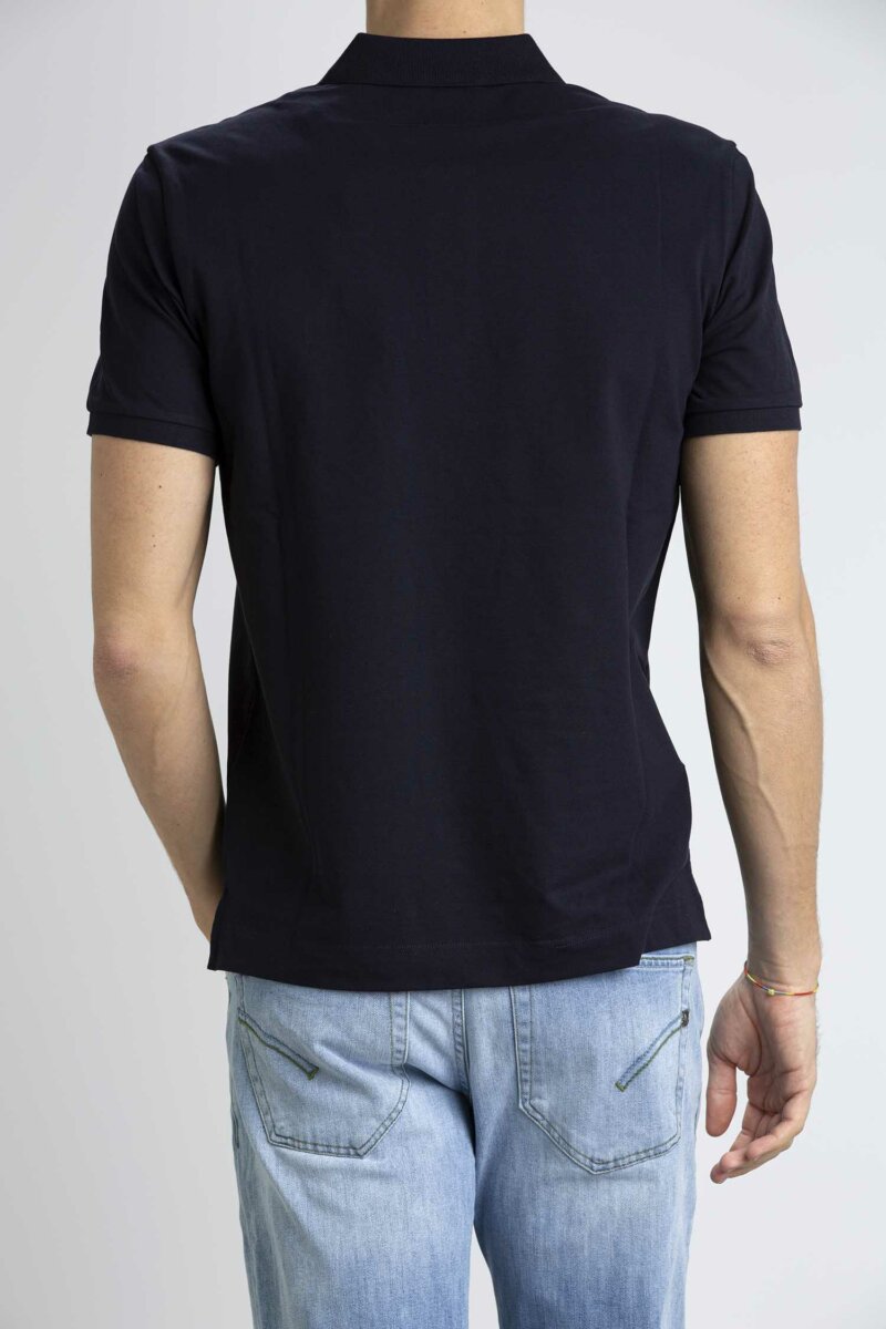 CP COMPANY-POLO STRETCH PIQUET STRIPED-CPPL098A005263W ECLIPSE
