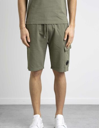 CP COMPANY-BERMUDA CARGO IN FELPA-CPSB021A002246GP3 BRONZE