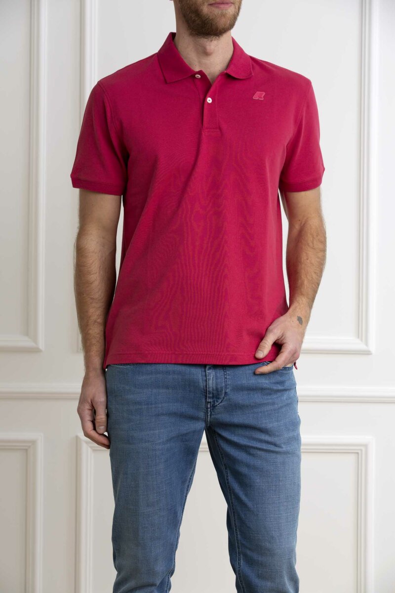 K-WAY-POLO AMEDEE-KWK5127BW DKPINK