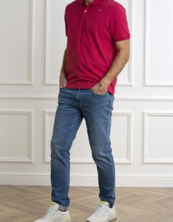 K-WAY-POLO AMEDEE-KWK5127BW DKPINK