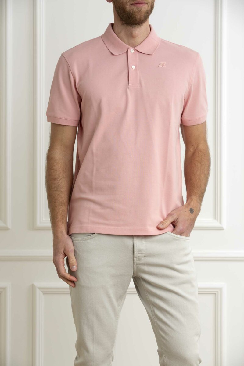 K-WAY-POLO AMEDEE-KWK5127BW PINK