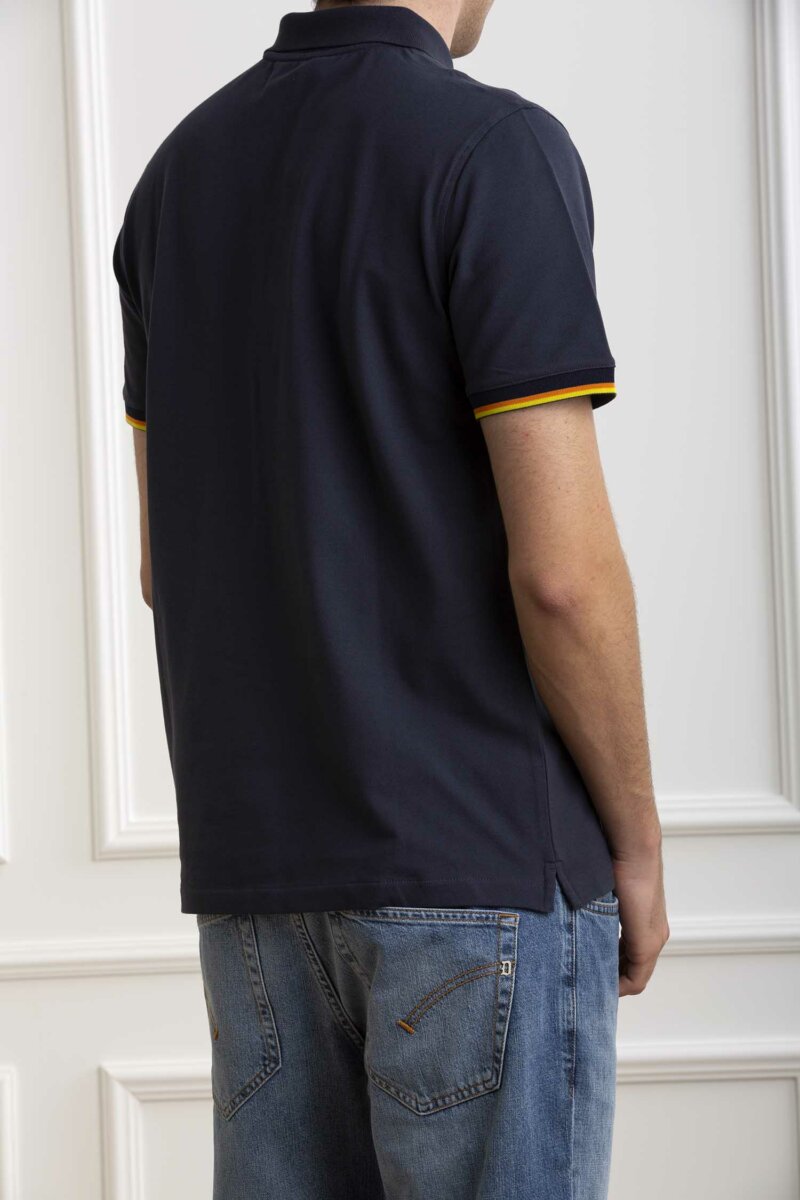 K-WAY-POLO VINCENT-KWK7121IWP4 BLUE