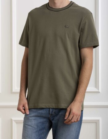 LACOSTE-T-SHIRT UOMO STRETCH-LCTH8174 VERDE
