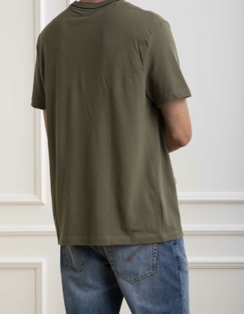 LACOSTE-T-SHIRT UOMO STRETCH-LCTH8174 VERDE