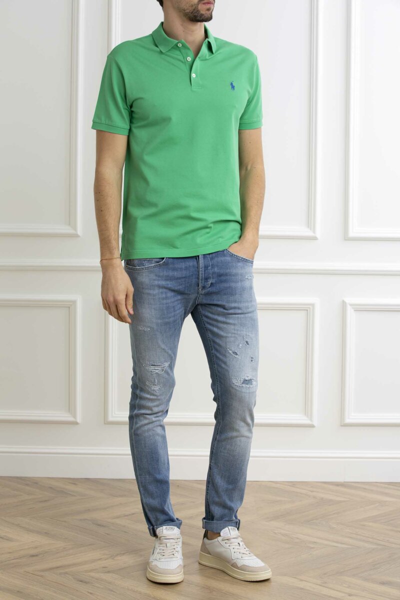 RALPH LAUREN-POLO SHORT SLEEVE-KNIT-RL541705P4 KELLY