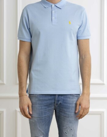 RALPH LAUREN-POLO SHORT SLEEVE-KNIT-RL541705P4 OFFICEBLUE
