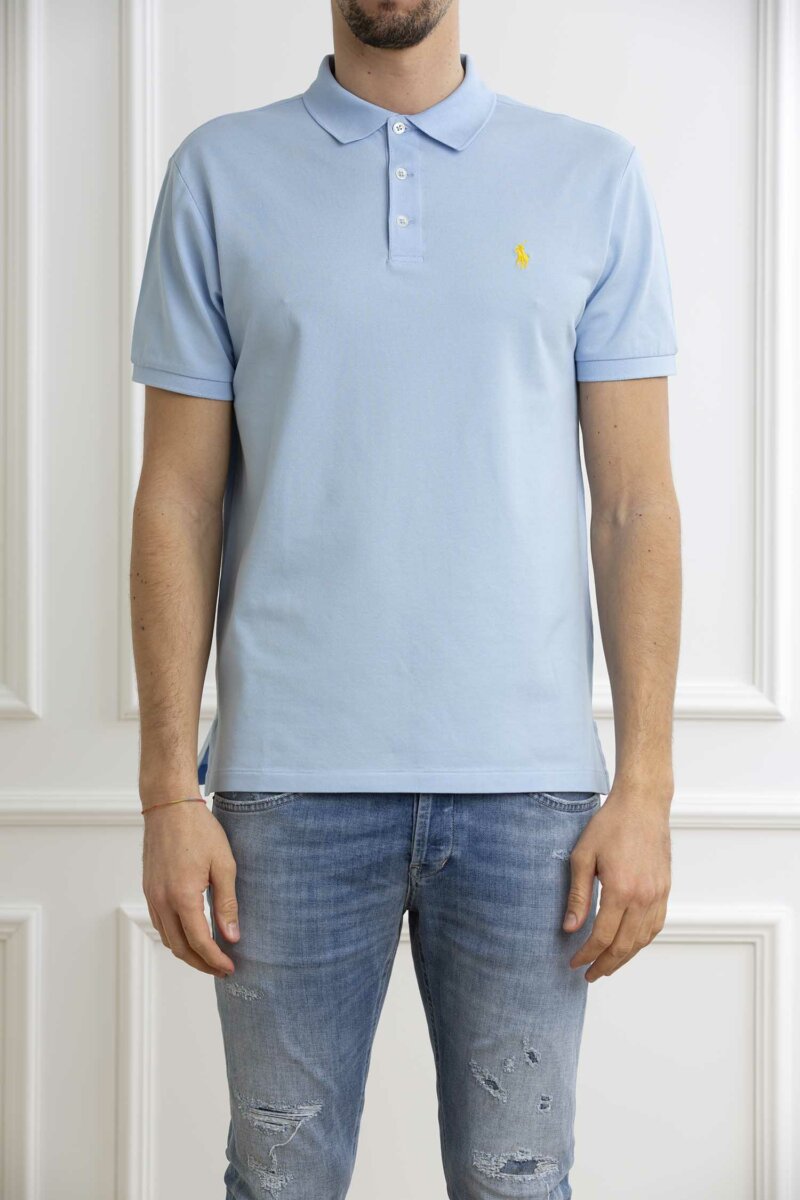 RALPH LAUREN-POLO SHORT SLEEVE-KNIT-RL541705P4 OFFICEBLUE