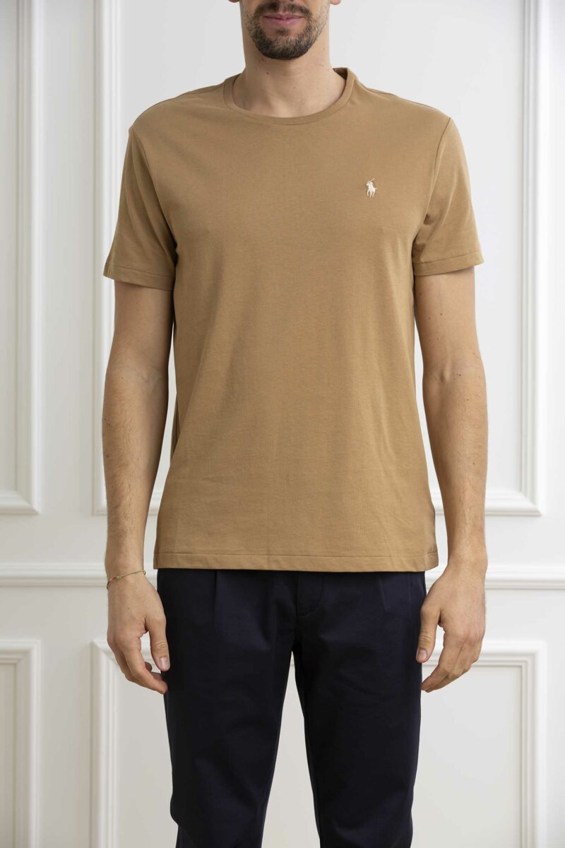 RALPH LAUREN-SHORT SLEEVE T-SHIRT-RL671438P4 CAFETAN