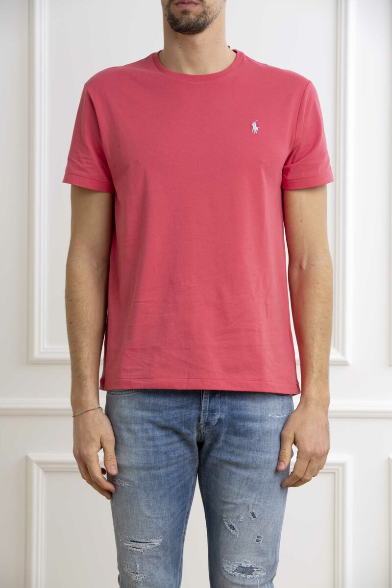 RALPH LAUREN-SHORT SLEEVE T-SHIRT-RL671438P4 RED