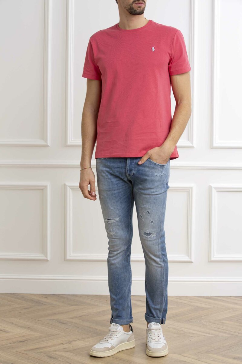 RALPH LAUREN-SHORT SLEEVE T-SHIRT-RL671438P4 RED